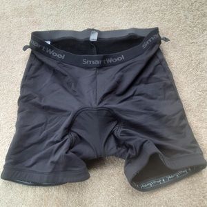 Smartwool Merino Wool Blend Padded Cycling Briefs